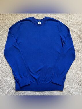 GAP Cotton Crewneck Sweater Preppy Minimalist Academia Cottage Capsule Sz M